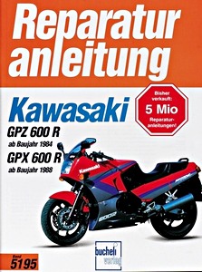 Książka: [5195] Kawasaki GPZ600R (84->)/G600R (88->)
