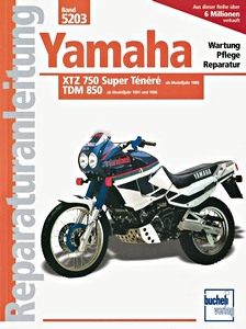 Livre : Yamaha XTZ 750 Super Tenere (1988-1997), TDM 850 (1991-dato) - Bucheli Reparaturanleitung