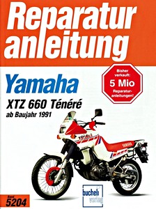 Livre : Yamaha XTZ 660 Ténéré (1991-1998) - Bucheli Reparaturanleitung