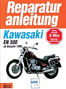 Livre : Kawasaki EN 500 (ab 1990) - Bucheli Reparaturanleitung
