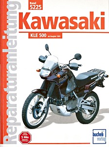 Książka: [5225] Kawasaki KLE 500 (ab 1991)
