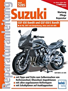 Livre : [5285] Suzuki GSF 650/650S Bandit (ab MJ 2007)