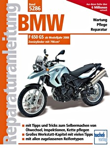 Boek: [5286] BMW F 650 GS - 798 cm³ (ab MJ 2008)