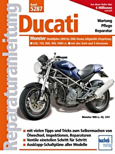 Boek: [5287] Ducati Monster Einspritzer luftgek. (ab 00)