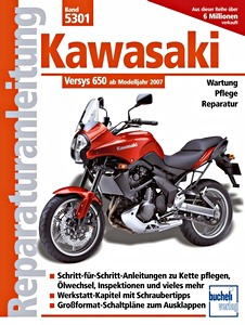 Książka: [5301] Kawasaki KLE 650 Versys (ab MJ 2007)