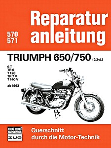 Boek: [0570] Triumph 650 / 750 (2 Zyl.) (ab 1963)