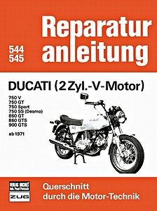 Boek: [0544] Ducati (2 Zyl. V) - 750, 860, 900 (ab 1971)