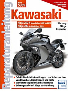 Książka: [5309] Kawasaki Ninja 250R (2008-12) / 300 (ab 2013)