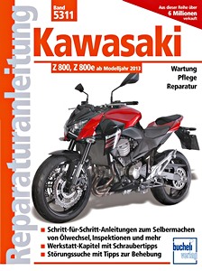 Livre : [5311] Kawasaki Z 800, Z 800e (ab MJ 2013)