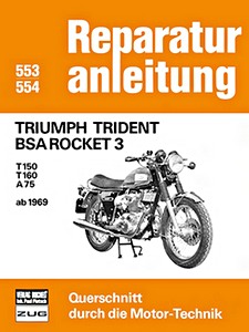 Buch: [0553] Triumph Trident / BSA Rocket 3 (ab 1969)