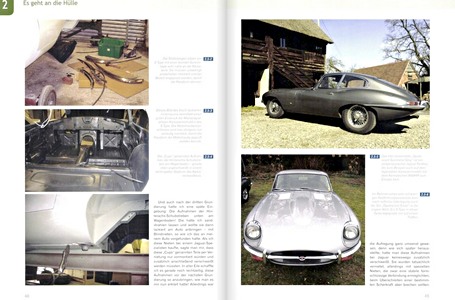 Pages du livre Das Jaguar E-Type Schraubertagebuch (1)