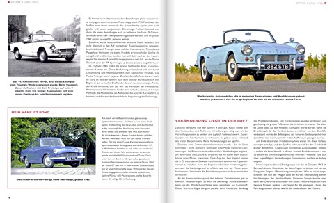 Pages of the book Triumph Spitfire und GT6 - Very Britisch Classics (1)