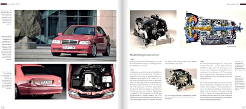 Seiten aus dem Buch Mercedes-Benz C-Klasse: Die Baureihen 201-205 (2)
