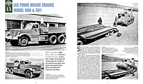 Pages of the book Les vehicules Diamond T de l'U.S. Army (2)