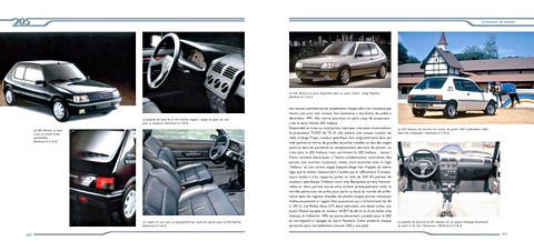 Strony książki La Peugeot 205 de mon pere (1)