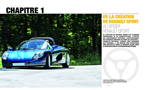 Strony książki Renault RS, la signature racee (1)