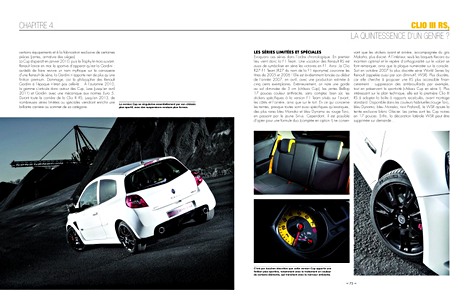 Strony książki Renault RS, la signature racee (2)
