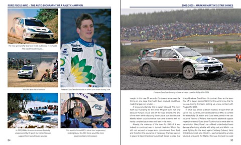Strony książki Ford Focus WRC: Auto-biography of a rally champion (2)
