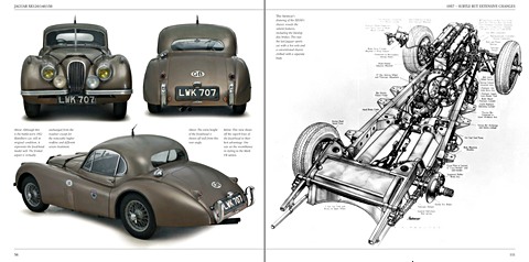 Strony książki Jaguar XK: A Celebration of Jaguar's 1950s Classic (2)