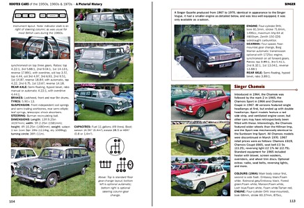 Bladzijden uit het boek Rootes Cars of the 50s, 60s & 70s: A Pict History (2)