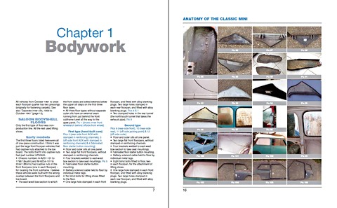 Pages of the book Anatomy of the Classic Mini (1)