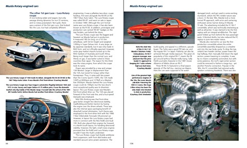 Bladzijden uit het boek Mazda Rotary-Engined Cars: From Cosmo 110S to RX-8 (1)