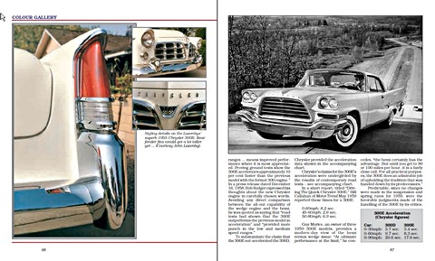 Bladzijden uit het boek Chrysler 300: "America's Most Powerful Car" (2)