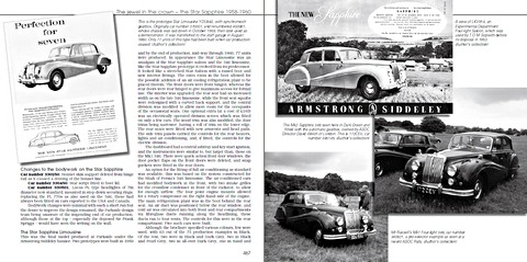 Bladzijden uit het boek Armstrong Siddeley Motors (1)