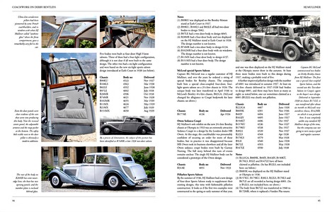 Strony książki Coachwork on Derby Bentleys (1933-1940) (2)