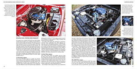 Pages of the book Factory-Original Ford Capri Mk2 & Mk3 (1974-1987) (1)