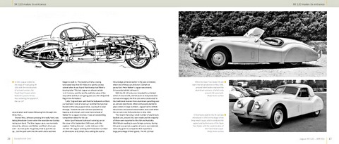 Strony książki Jaguar XK120: The Remarkable History of JWK 651 (1)