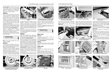 Páginas del libro Opel Astra-Zafira Petrol (2/98-4/04) (1)