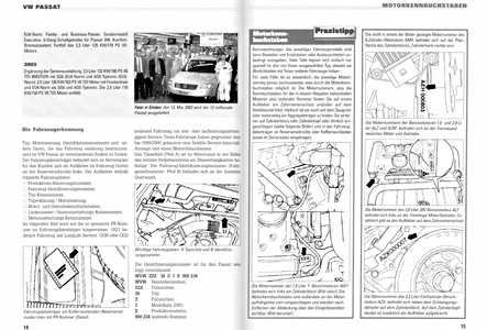 Strony książki [JH 208] VW Passat (1997-2005) (1)