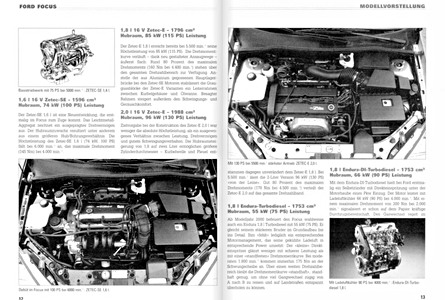 Seiten aus dem Buch [JH 217] Ford Focus/Focus Turnier (10/1998-2004) (1)