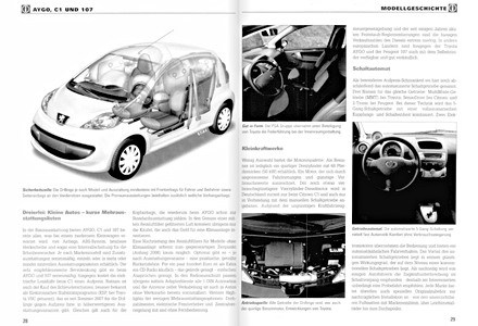 Strony książki [JH 263] Toyota Aygo/Citroen C1/Peugeot 107 (1)