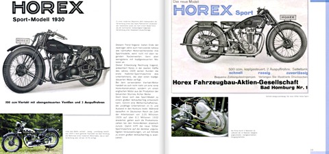 Pages du livre Horex - seit 1923 (2)