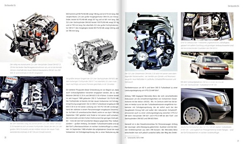 Strony książki Mercedes-Benz E-Klasse - Die Baureihe 124 1984-1994 (1)