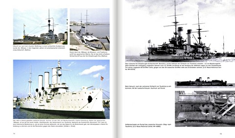 Strony książki Jap. Schlachtschiffe - Grosskampfschiffe 1905-1945 (2)