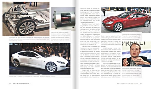 Bladzijden uit het boek Tesla - Die Zukunft hat begonnen (1)