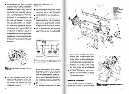 Pages of the book [0235] VW Golf, Scirocco - 1.1-1.5-1.6 L (bis 9/77) (1)