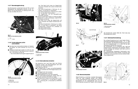 Pages du livre [5045] Honda XL 250 R (ab 1982) (1)