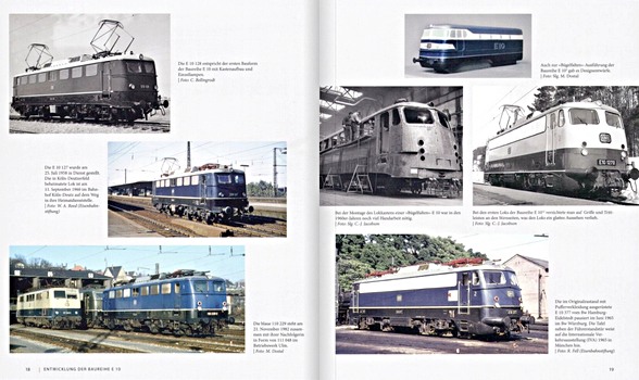 Pages of the book Die Bugelfalte - Die Baureihe E 10 der DB (1)
