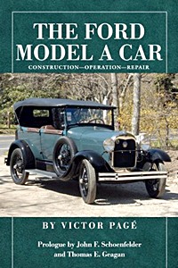 Portada manual The Ford Model A Car - Construction, Operation, Repair