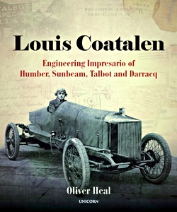 Cover book Louis Coatalen : Engineering Impresario of Humber, Sunbeam, Talbot, Darracq