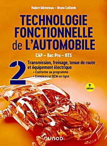 Book: Technologie fonctionnelle de l'automobile