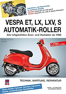 Książka: Vespa ET, LX, LXV, S Automatik-Roller