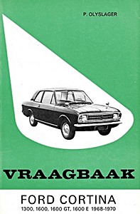 Boek: Ford Cortina 1300, 1600, 1600GT, 1600E (1968-1970)