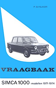 Boek: Simca 1000 1971-1974