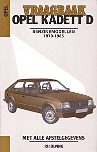 Boek: Opel Kadett D - benzinemodellen (1979-1985)