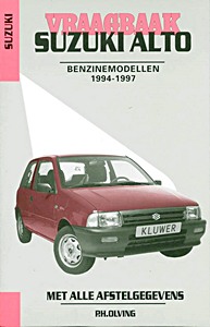 Omslag werkplaatshandboek Suzuki Alto - benzinemodellen (1994-1997)